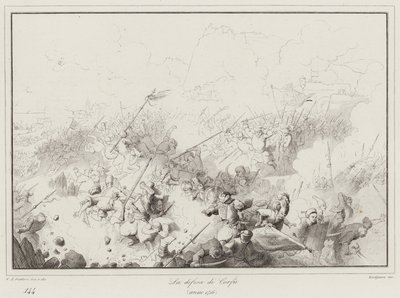 Forsvaret av Korfu, 1716 av Italian School